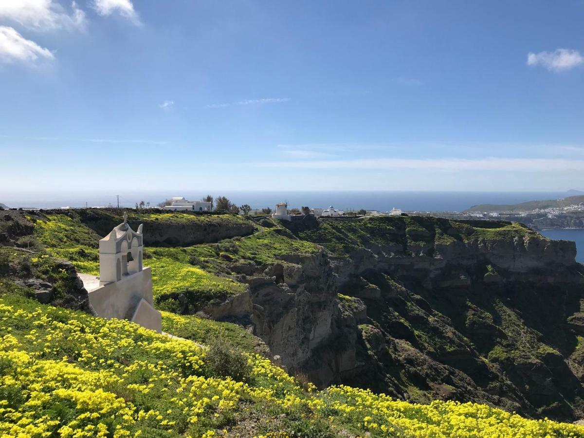 Caldera Sunset Villa Megalochori  Dış mekan fotoğraf