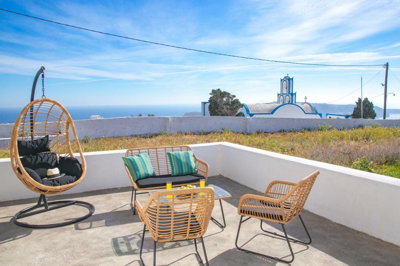 Caldera Sunset Villa Megalochori  Dış mekan fotoğraf
