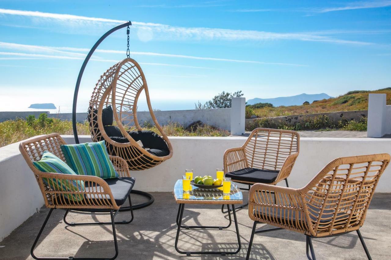 Caldera Sunset Villa Megalochori  Dış mekan fotoğraf
