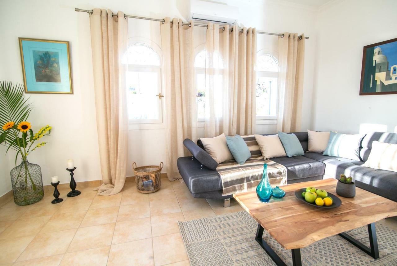 Caldera Sunset Villa Megalochori  Dış mekan fotoğraf