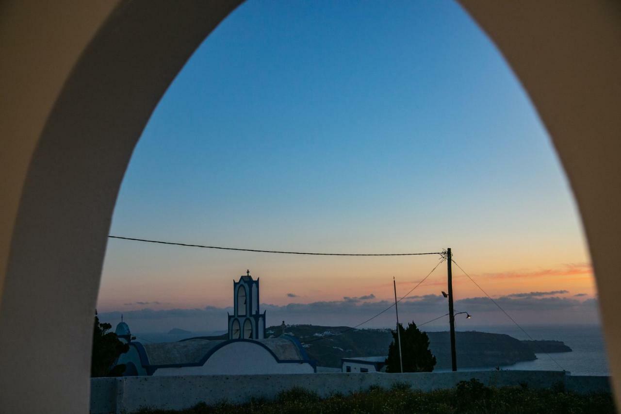 Caldera Sunset Villa Megalochori  Dış mekan fotoğraf